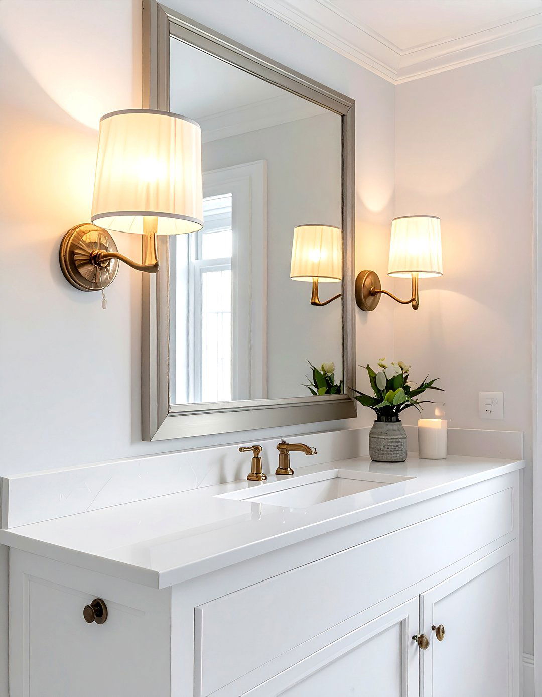 Soft Wall Sconce - 30 bathroom soft settings