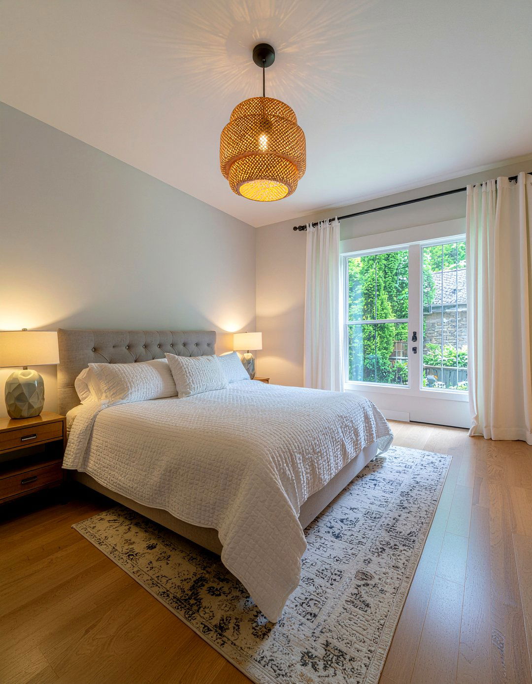 Soft ambient lighting - 30 warm minimalist bedroom ideas