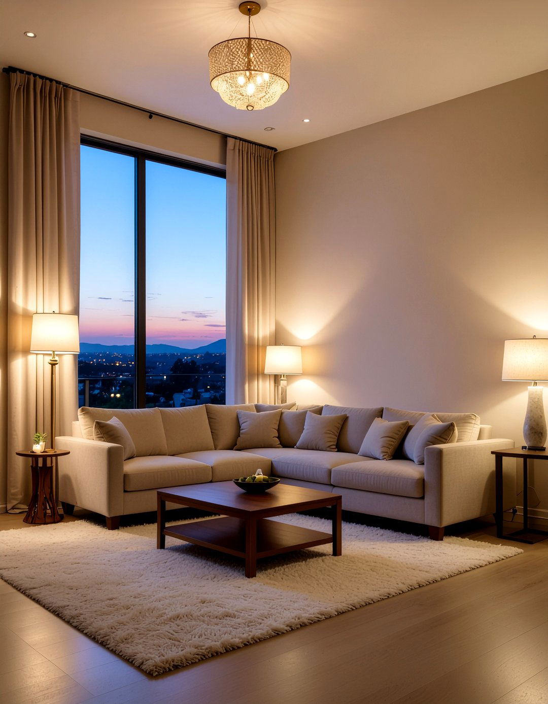 Soft ambient lighting living room - 30 relaxation living room ideas