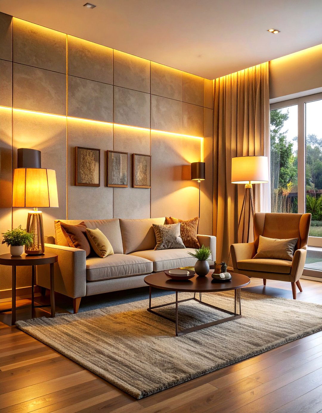 Soft glow lighting scheme - 30 refined decor ideas