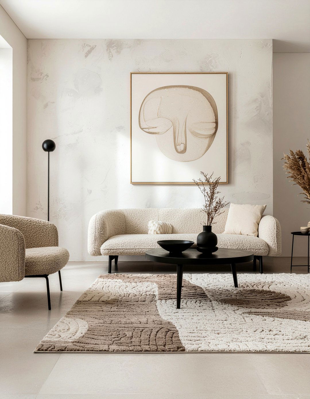 30 Elegant Living Room Neutral Wallpapers for a Modern Home