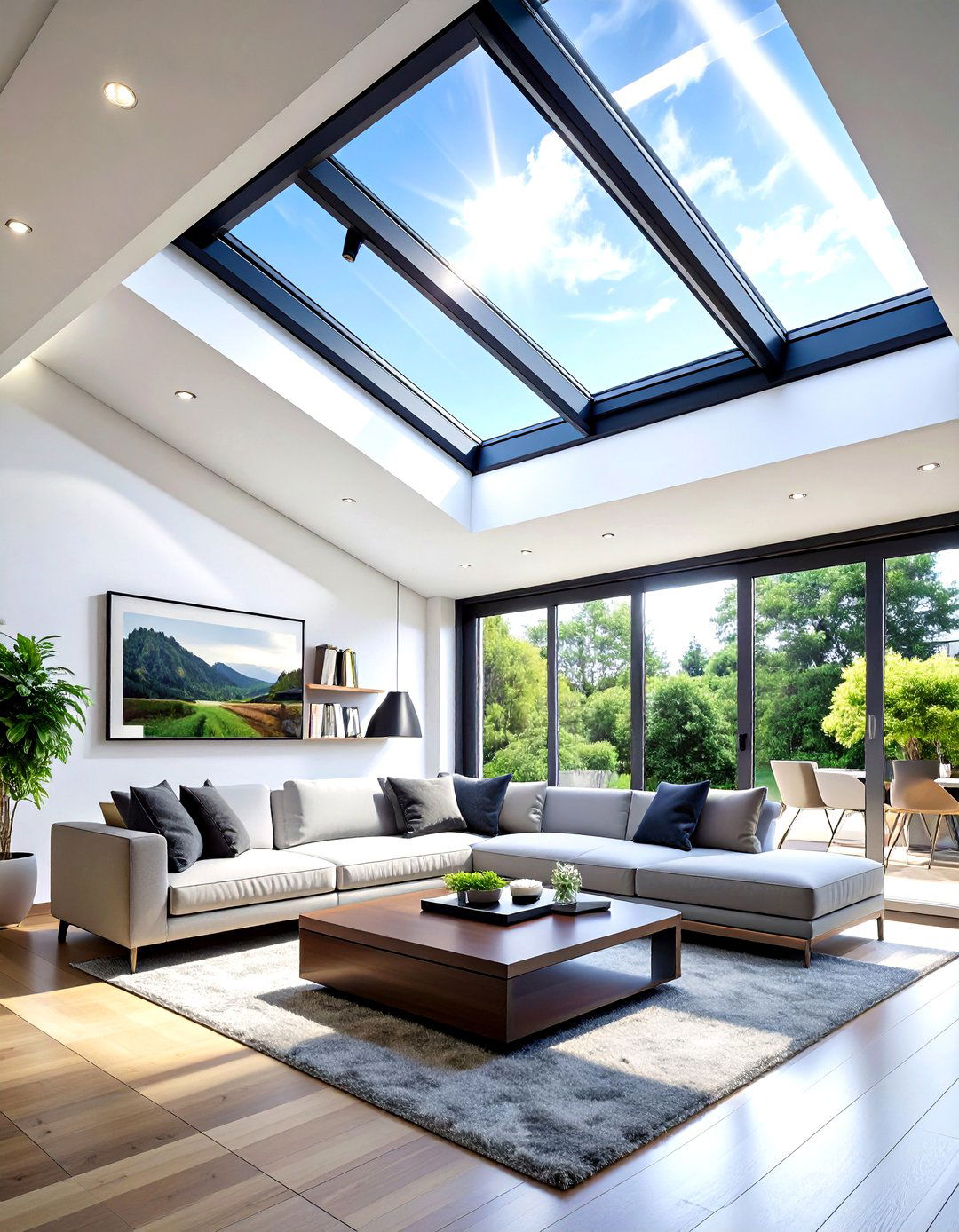 Solar Powered Living Room Skylight - 30 living room skylights