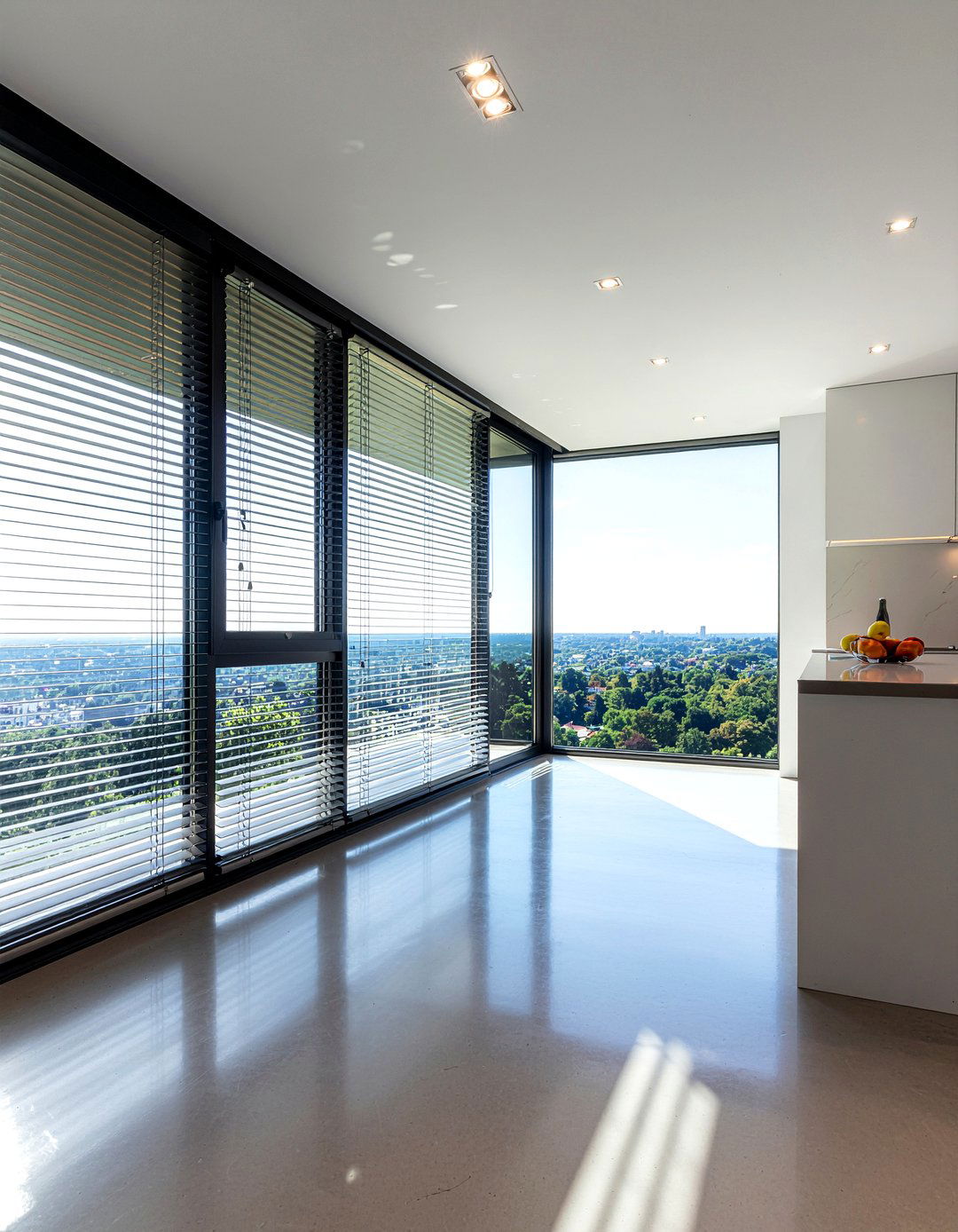 Solar Shades - 30 kitchen window treatment ideas