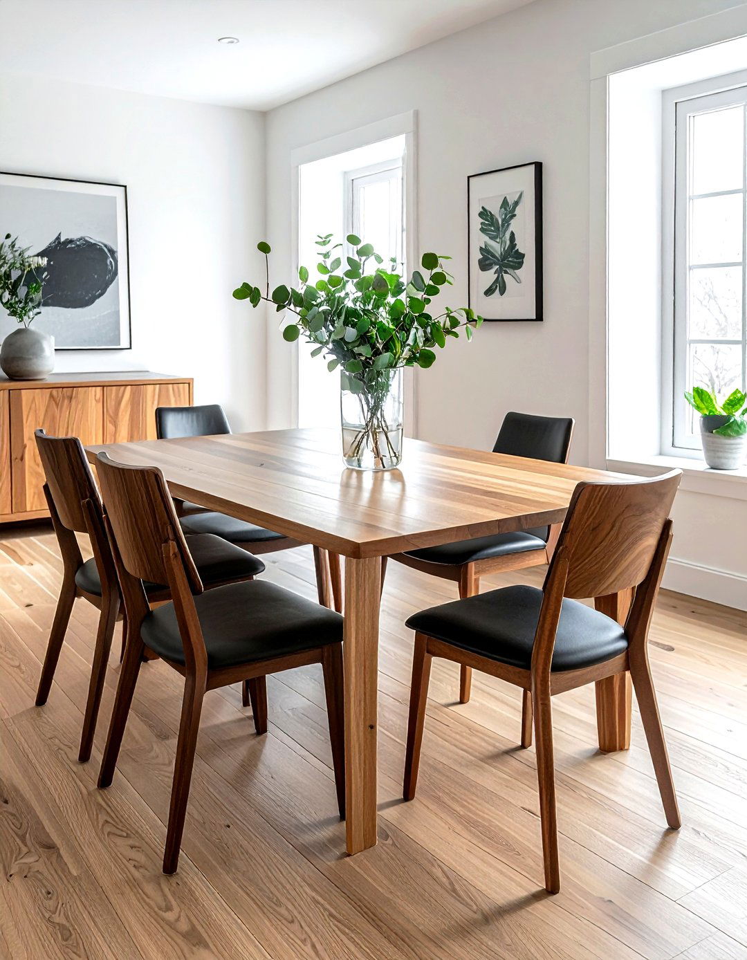 Solid Maple Dining Table - 30 wood dining table ideas