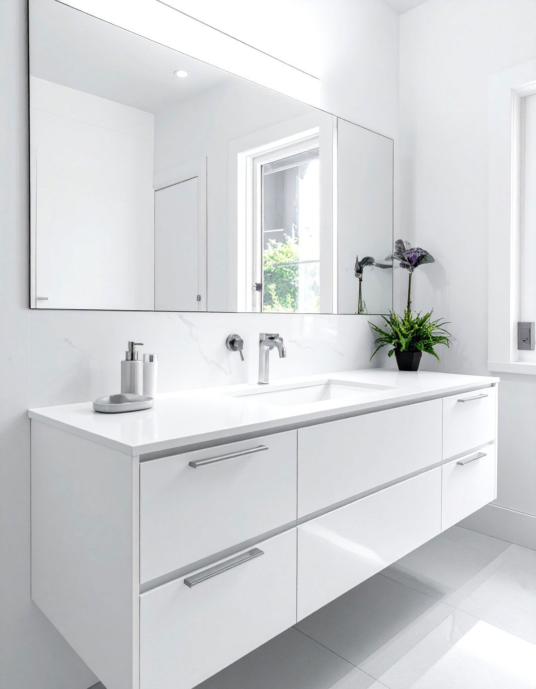 Solid Surface Countertop - 30 bathroom vanity countertop ideas