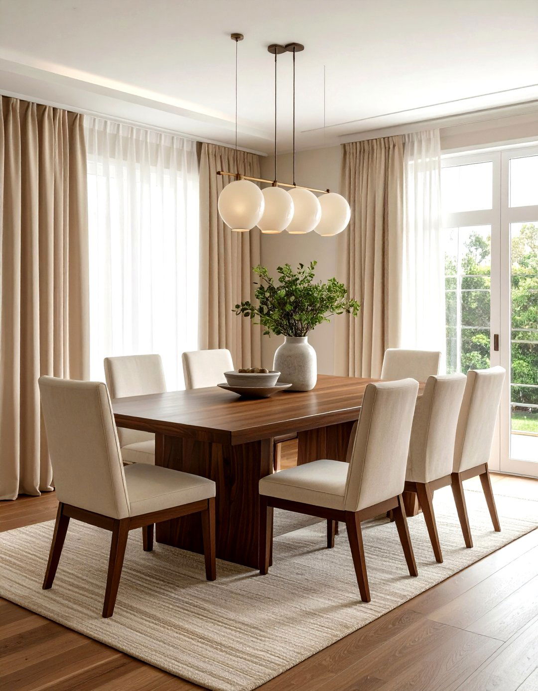 Solid Wood Dining Room - 30 feature dining room ideas