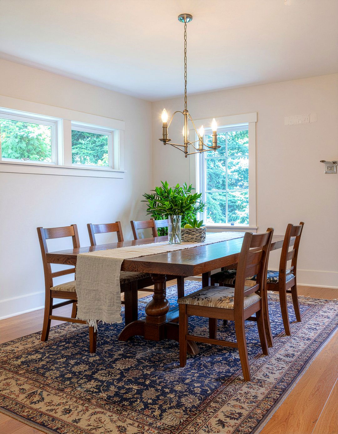 Solid Wood Dining Table Set - 30 dining room seating for 10 ideas