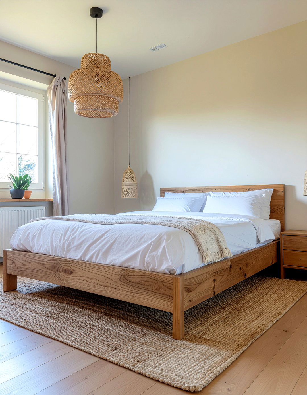 Solid oak bed - 30 bedroom bed frames
