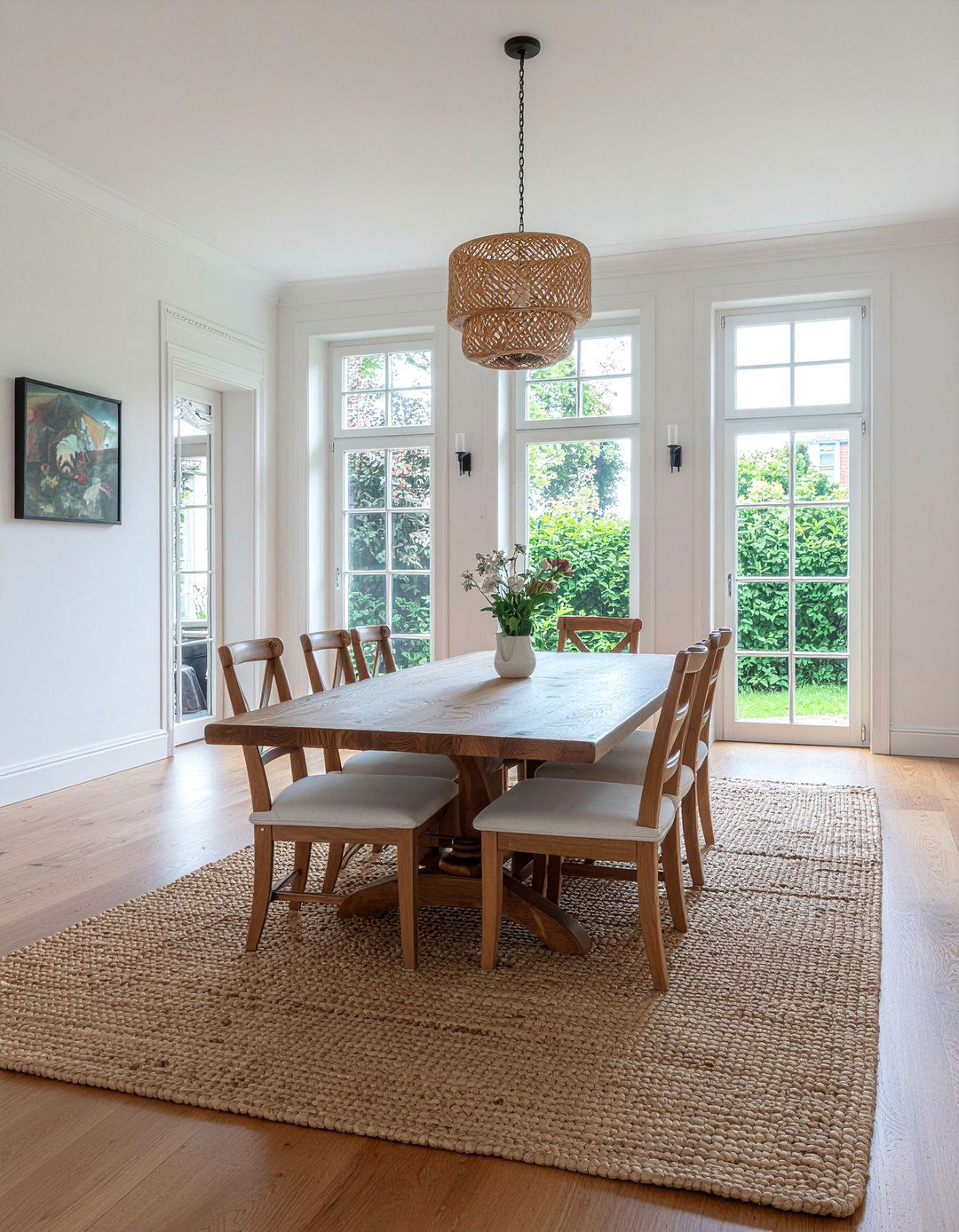Solid oak dining set - 30 German dining room ideas
