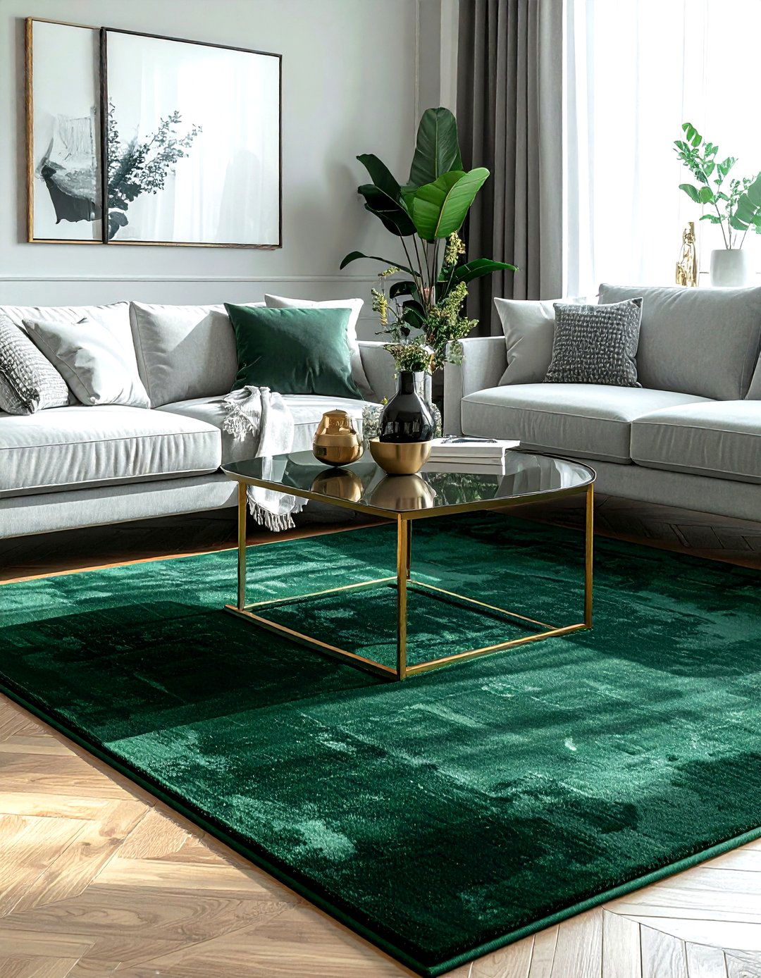 Solid rug living room - 30 living room rug ideas