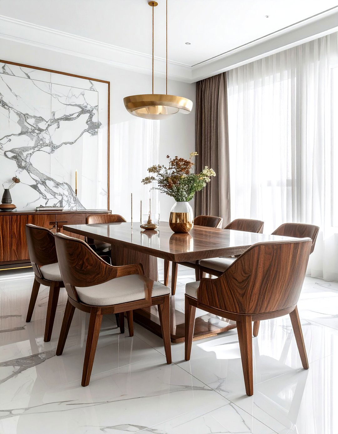 Solid wood chair - 30 wood dining chair ideas