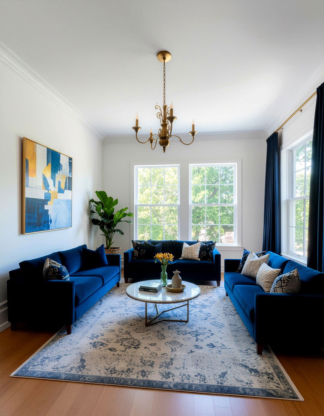 Sophisticated Southern Living Room - 30 Southern living room ideas