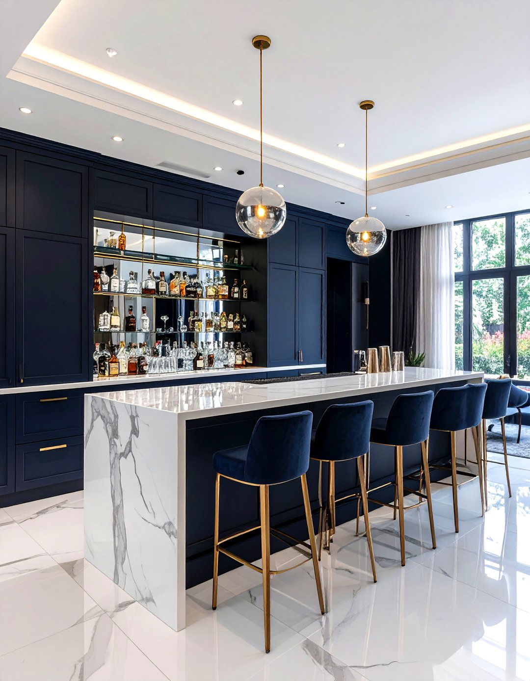 Sophisticated home bar - 30 amazing decor ideas