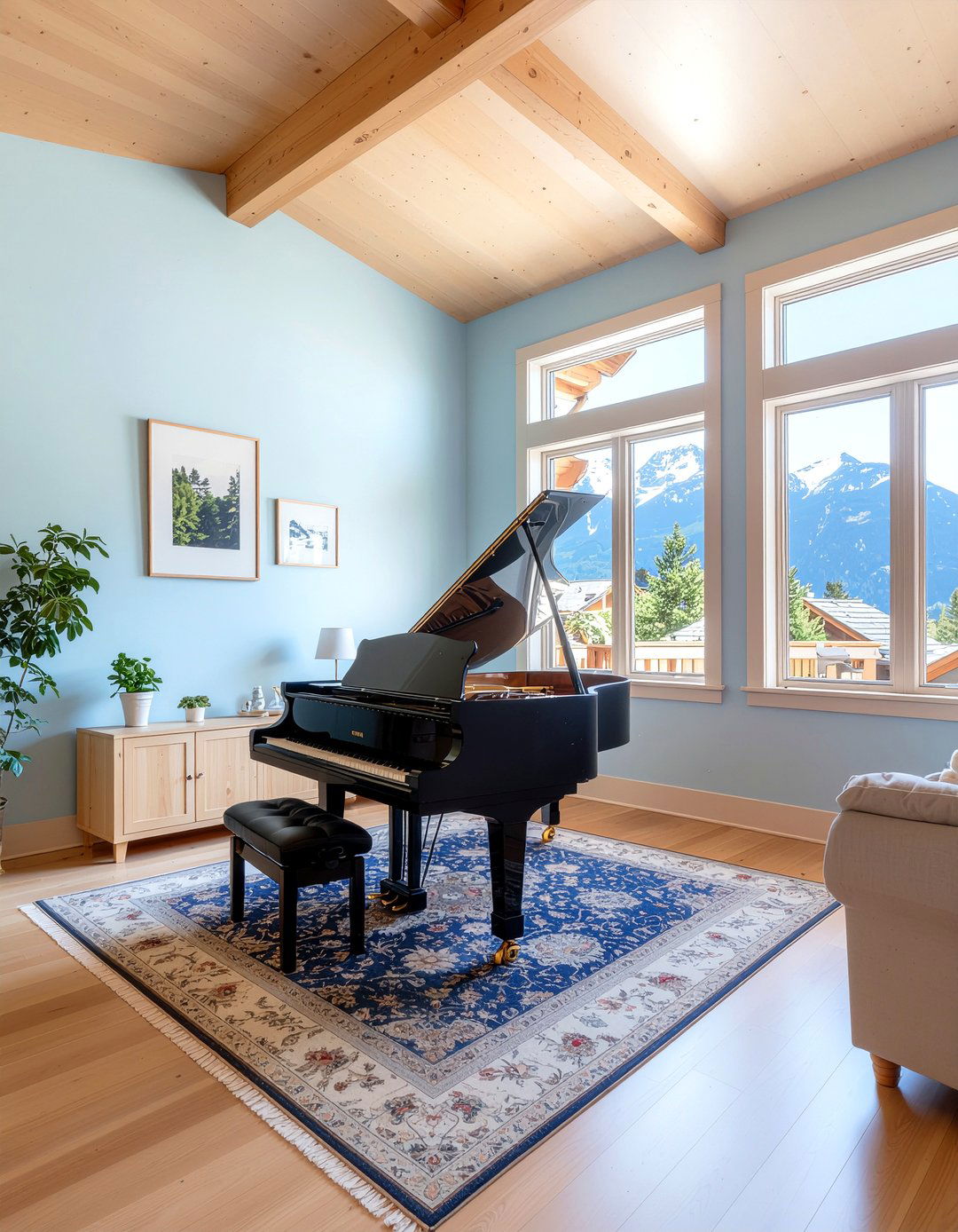 Sound of Music living room - 30 movie themed living room ideas