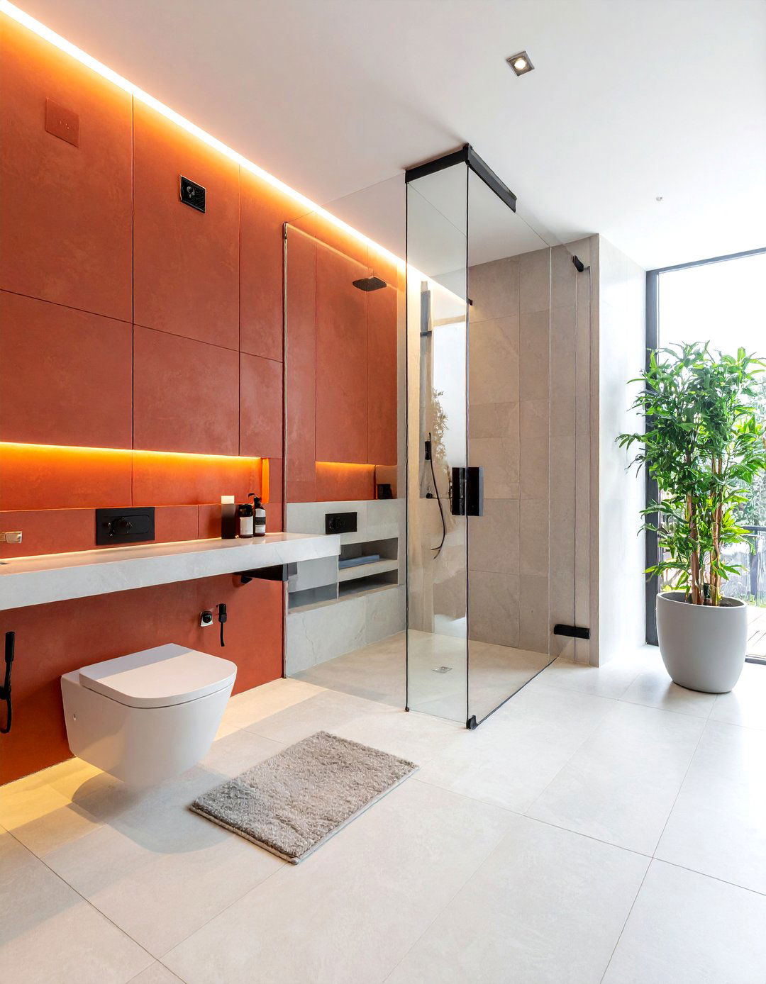 Sound system integration - 30 bathroom wellness ideas