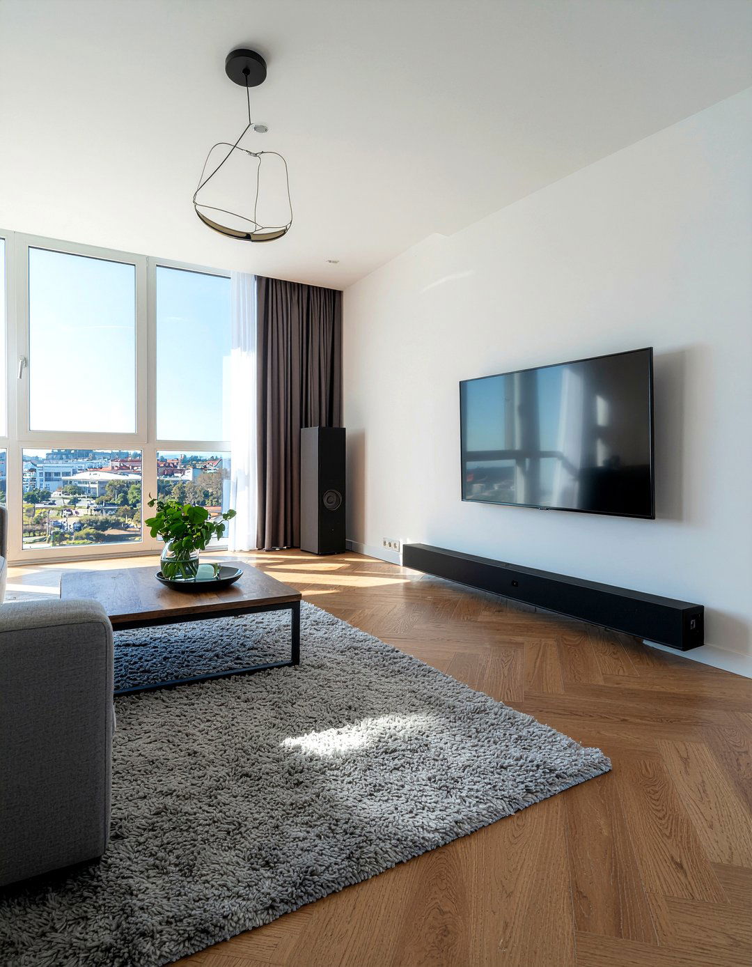 Soundbar Attached To Wall Mount - 30 living room soundbar ideas