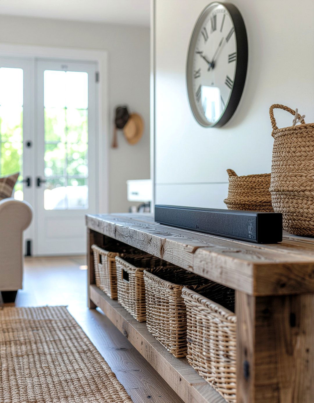 Soundbar In Modern Farmhouse Living Room - 30 living room soundbar ideas