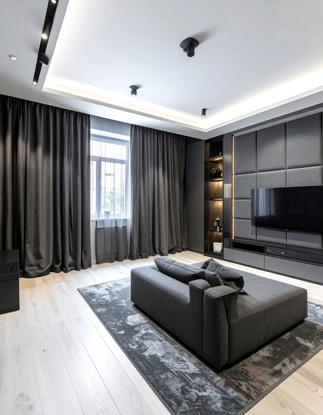 Soundproof Blackout Curtains - 30 living room blackout curtains