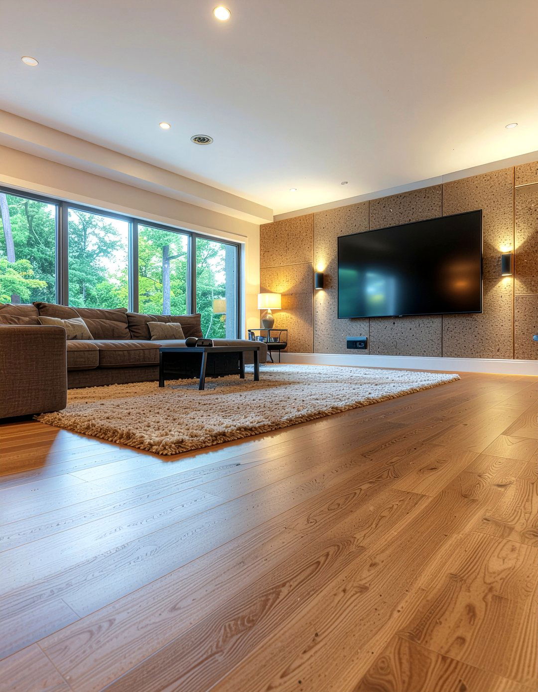 Soundproof Cork Flooring Living Room - 30 living room cork flooring ideas