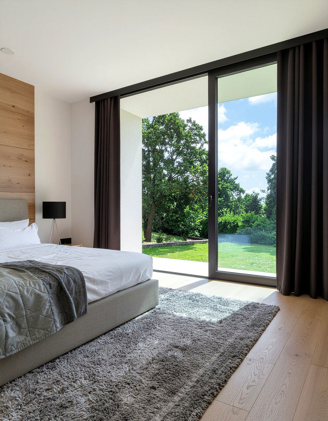 Soundproof Curtains - 30 relaxation bedroom ideas