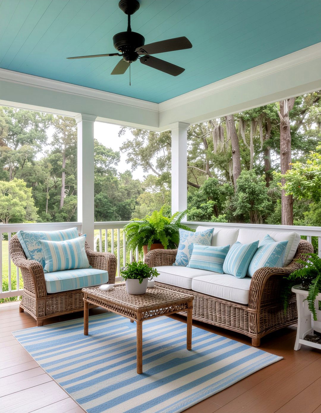 Southern Porch Living Room - 30 Southern living room ideas