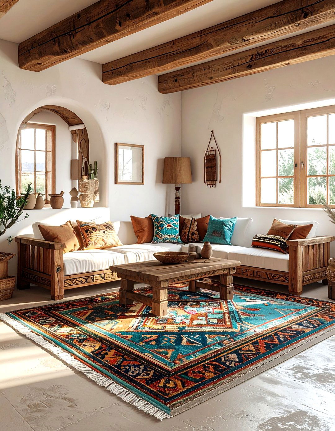 Southwest Adobe Interior - 30 historic home decor ideas