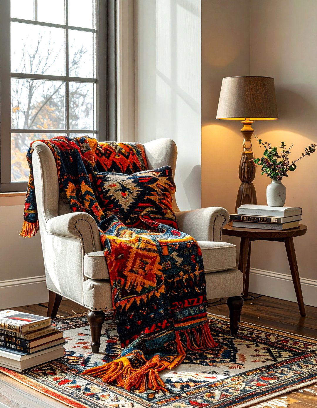 Southwest Blanket - 30 Southwestern home decor ideas