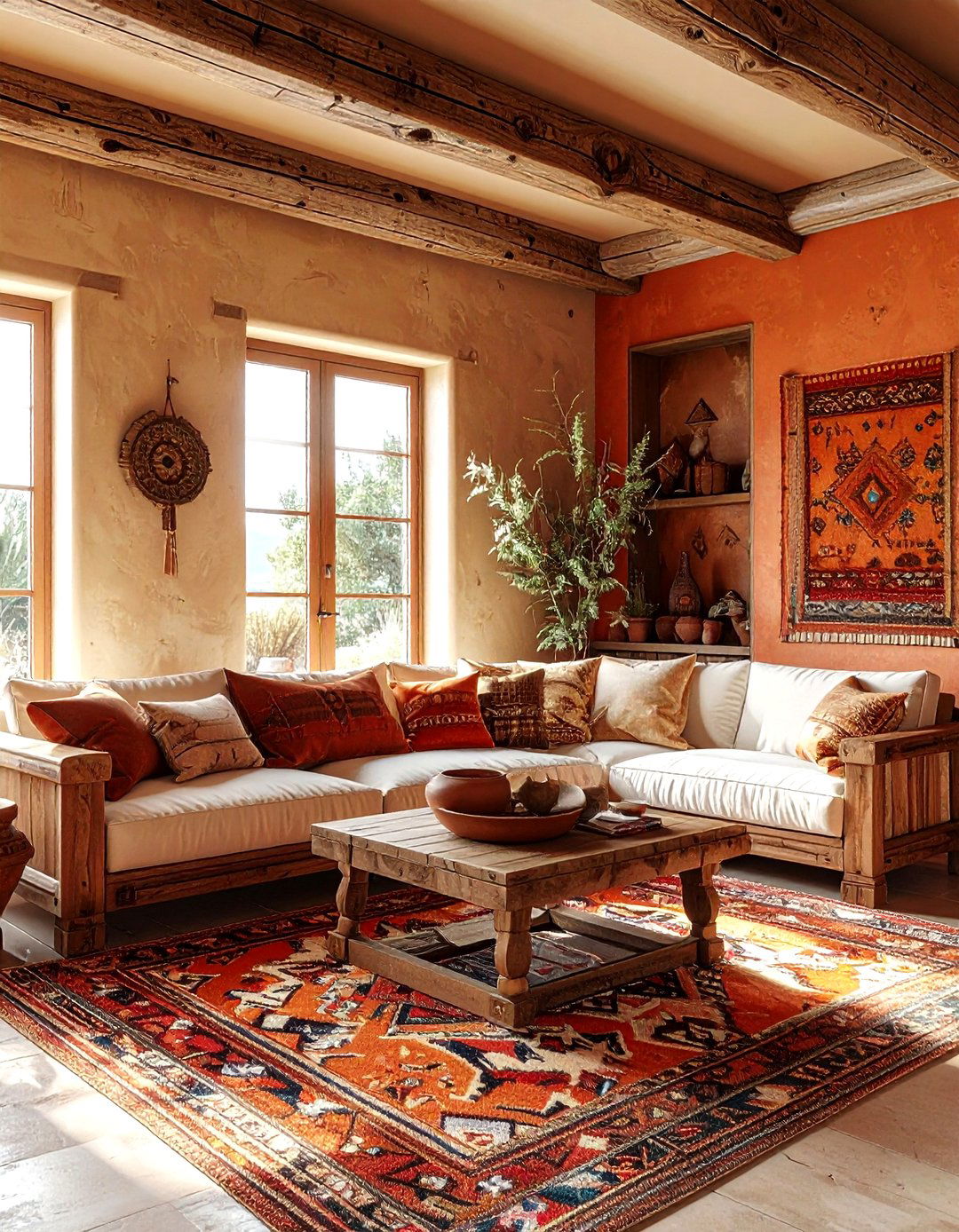 Southwest cabin style - 30 living room cabin furniture ideas