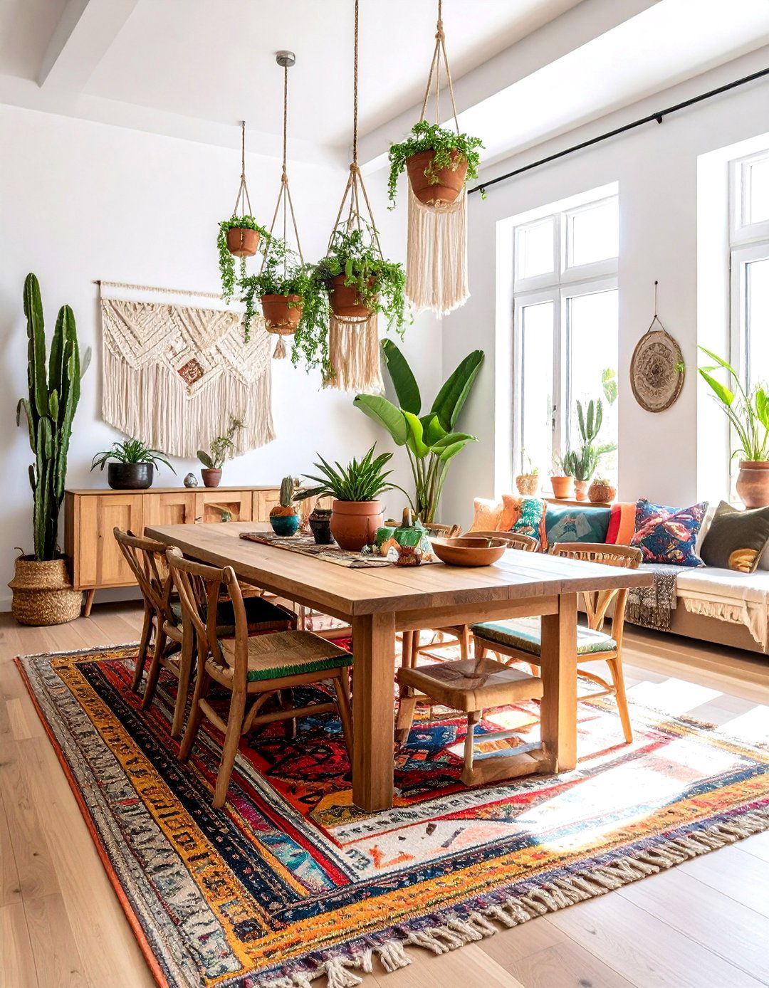 Southwestern Boho Style - 30 Southwestern dining room ideas