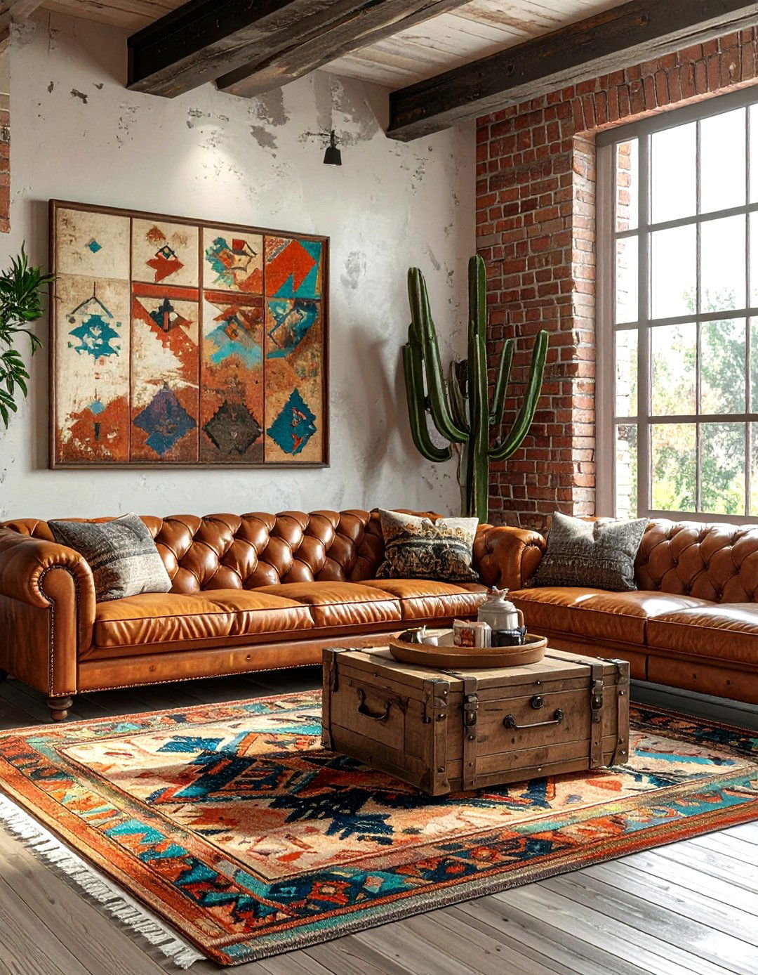 Southwestern Style Kilim - 30 kilim rug ideas