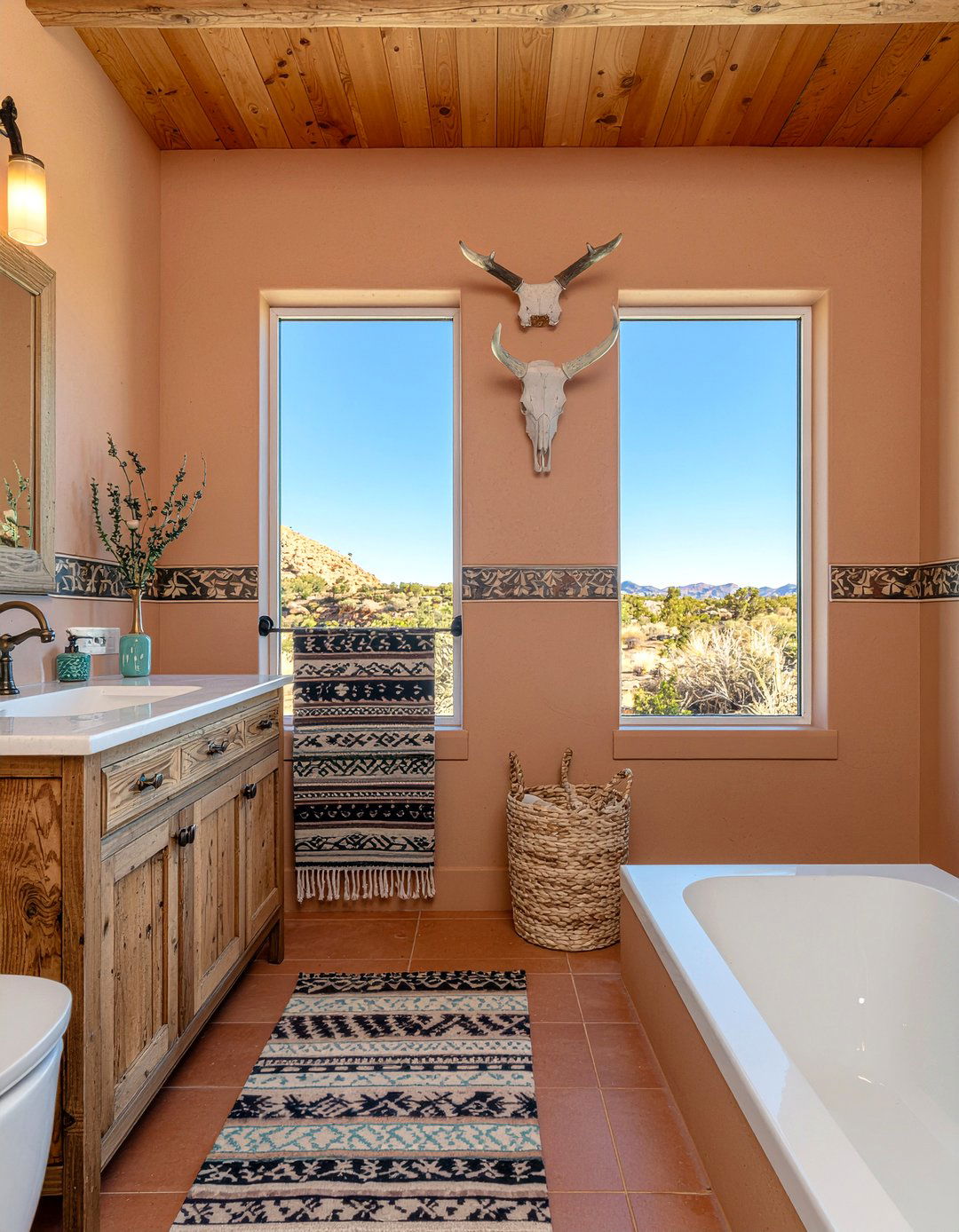 Southwestern bathroom - 30 bathroom personality ideas