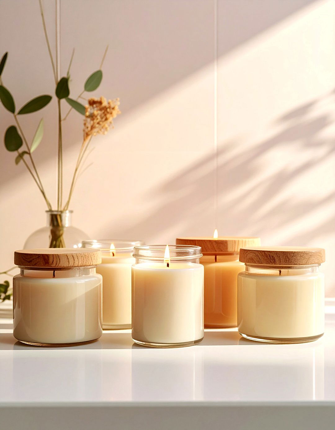 Soy scented candles - 30 bathroom shopping list ideas