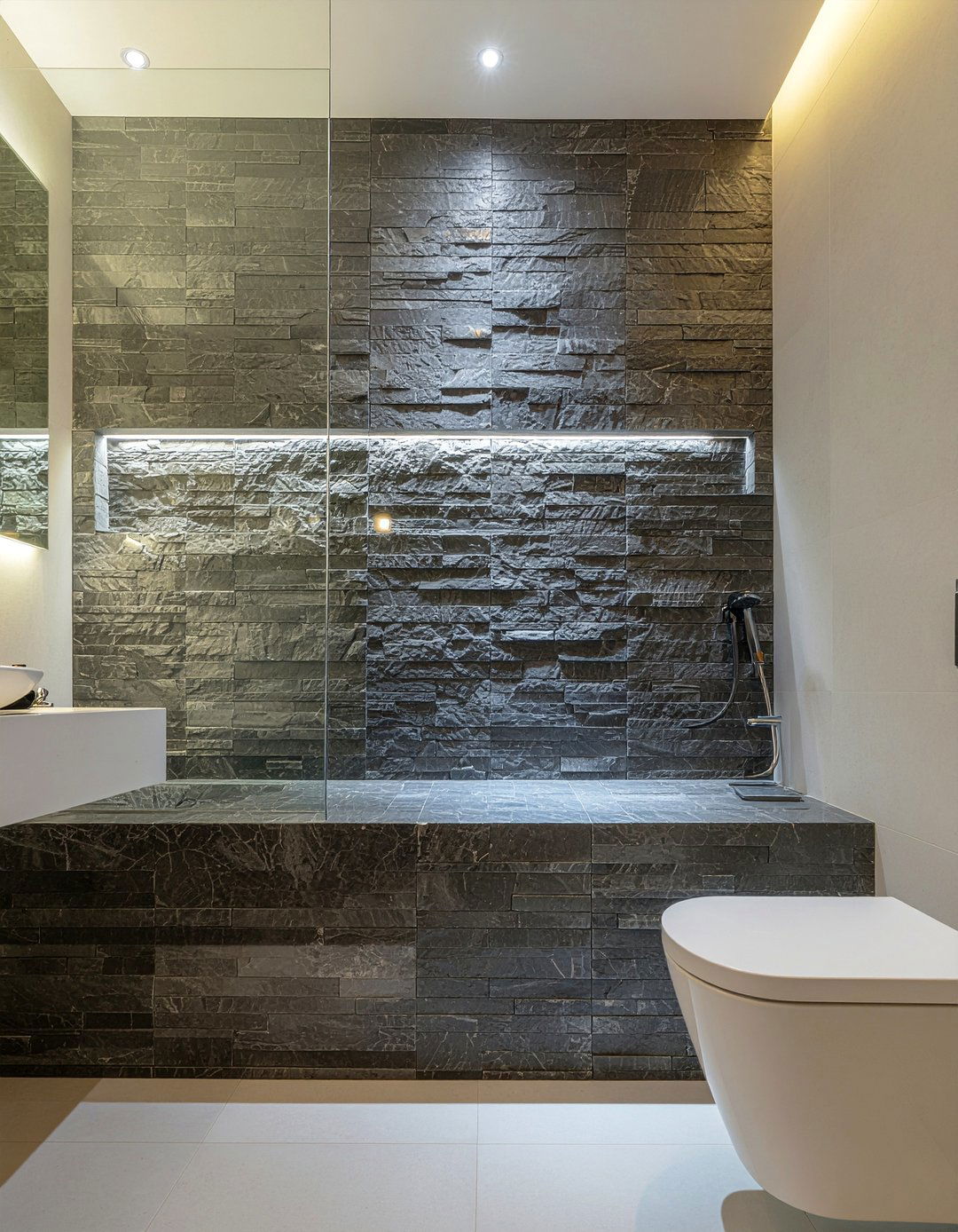 Spa Like Shower - 30 bathroom decor ideas