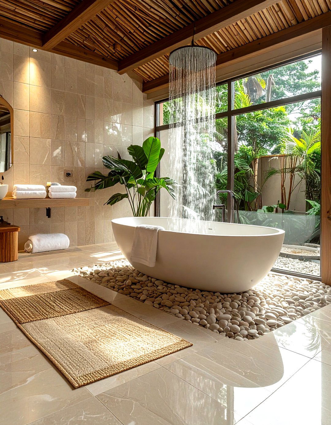 Spa Style Bathroom - 30 neutral bathroom ideas