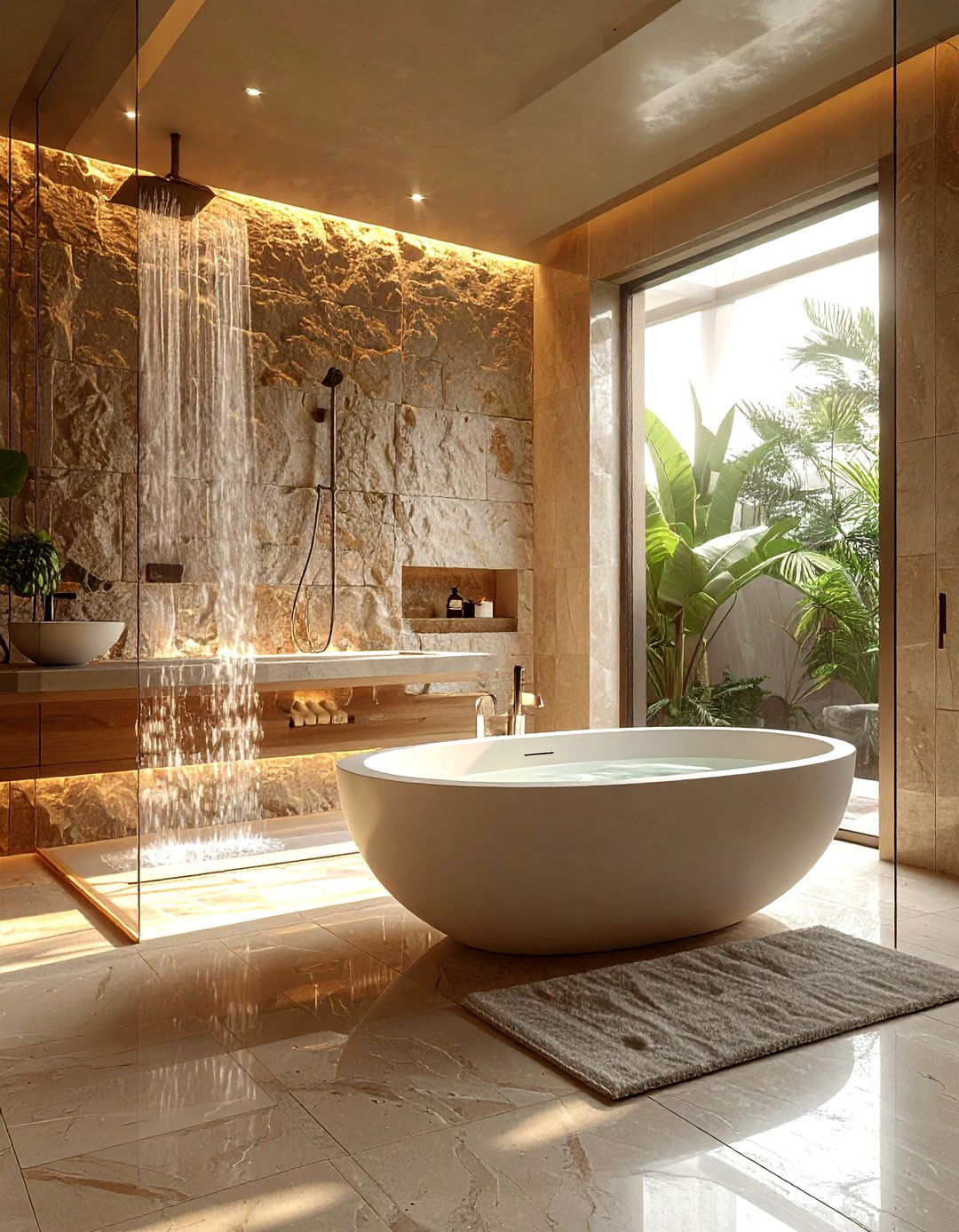 Spa bathroom - 30 calming bathroom ideas