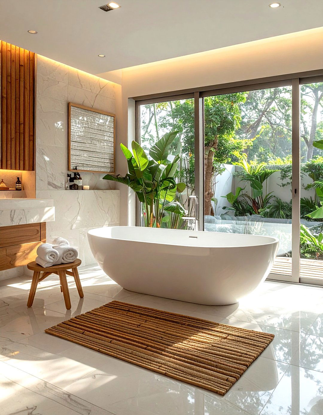 Spa bathroom - 30 peaceful decor ideas