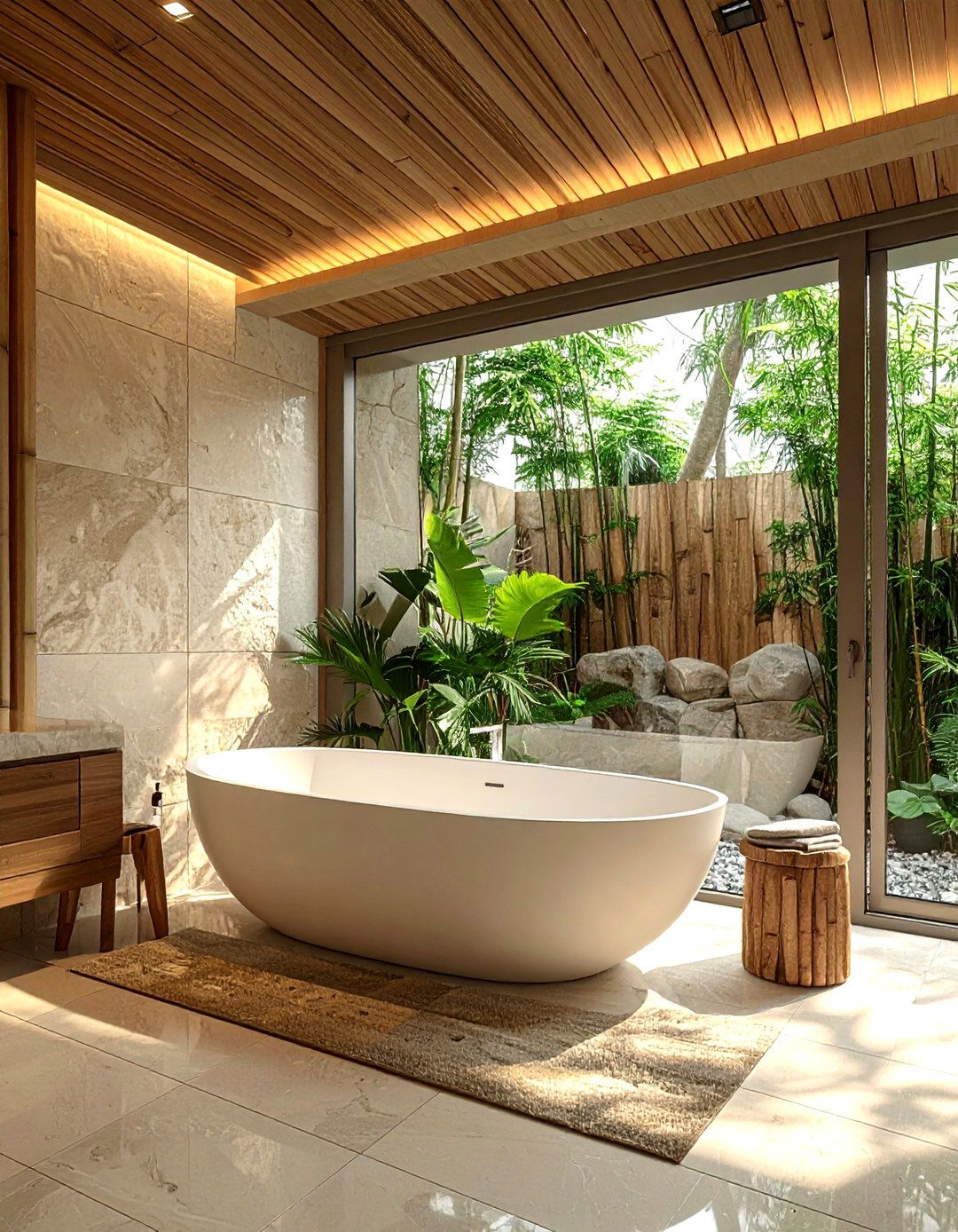 Spa bathroom retreat - 30 current decor ideas