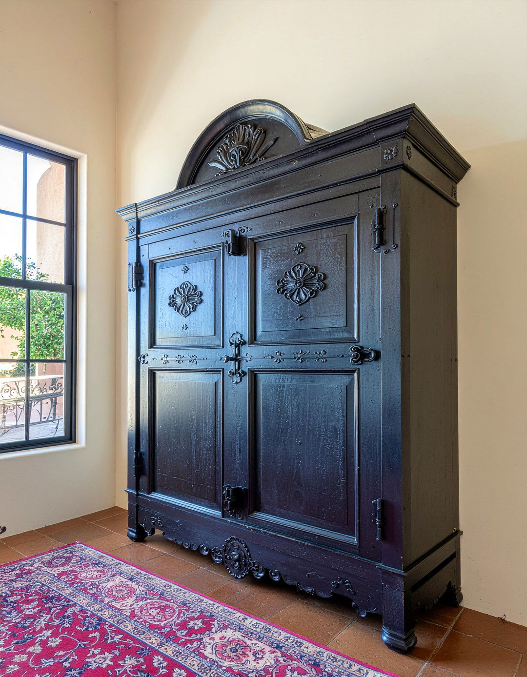 Spanish Colonial Armoire - 30 living room southwestern furniture ideas