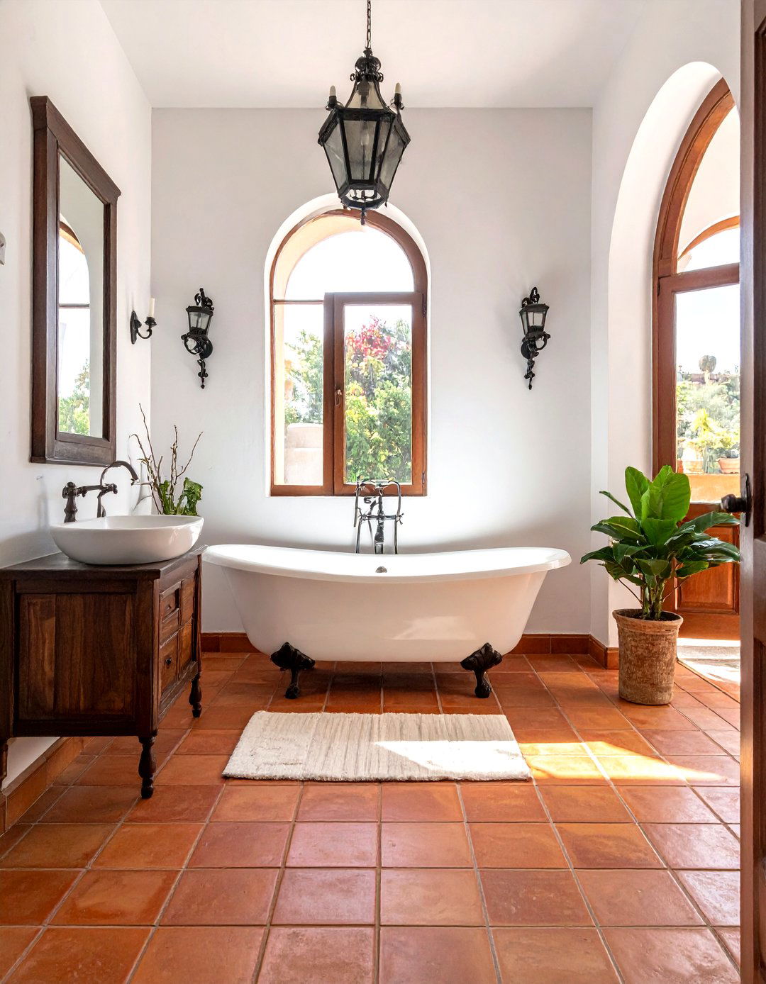 Spanish Revival Bathroom - 30 California bathroom ideas