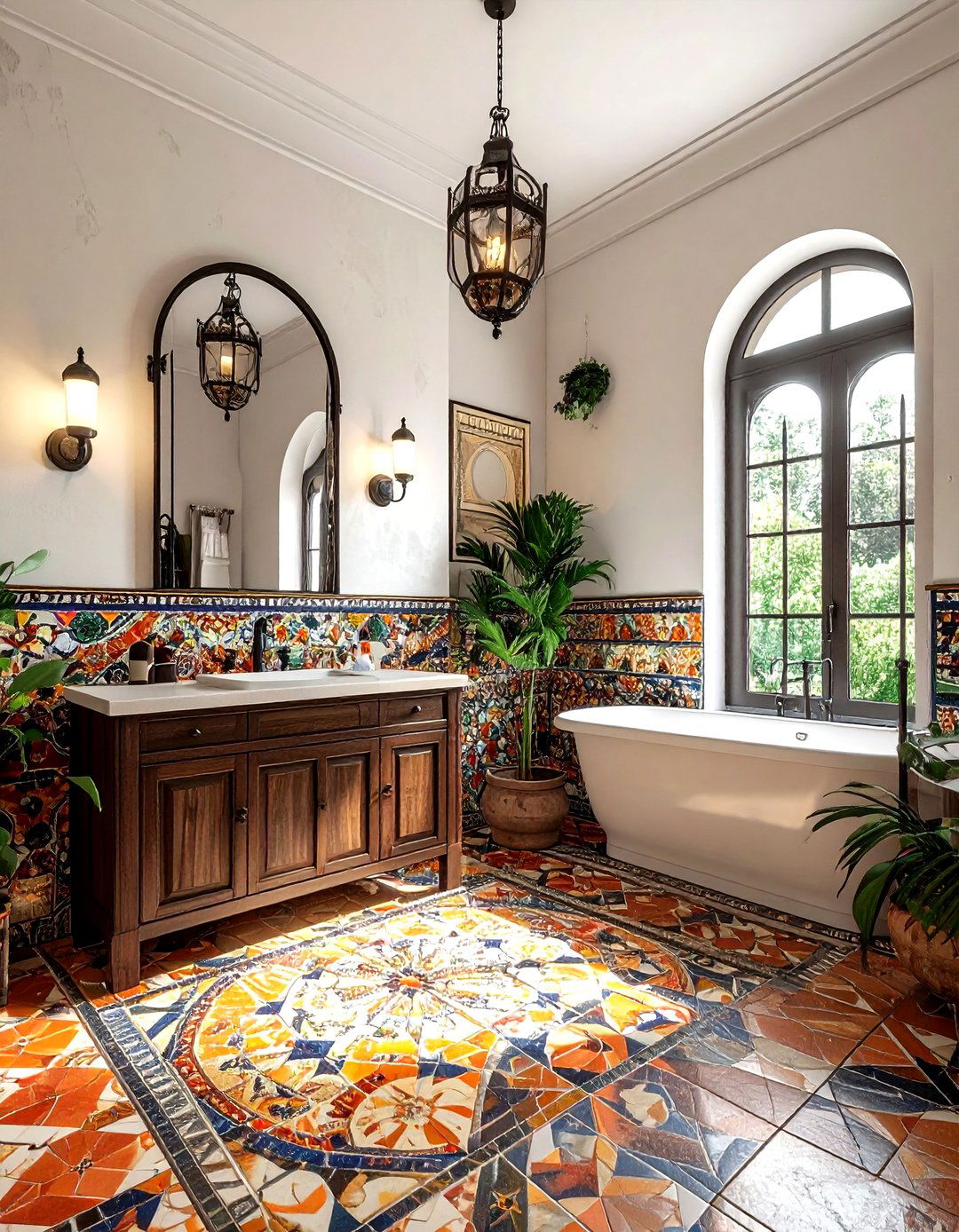 Spanish Style Bathroom - 30 Property Brothers bathroom ideas
