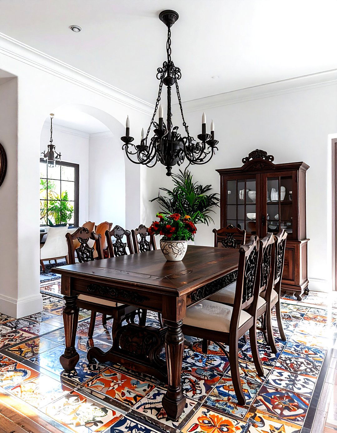 Spanish Style Florida Dining Room - 30 Florida dining room ideas