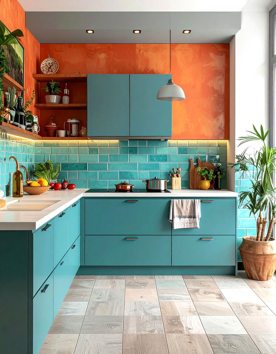 Spanish subway tile - 30 Spanish tile kitchen backsplash ideas