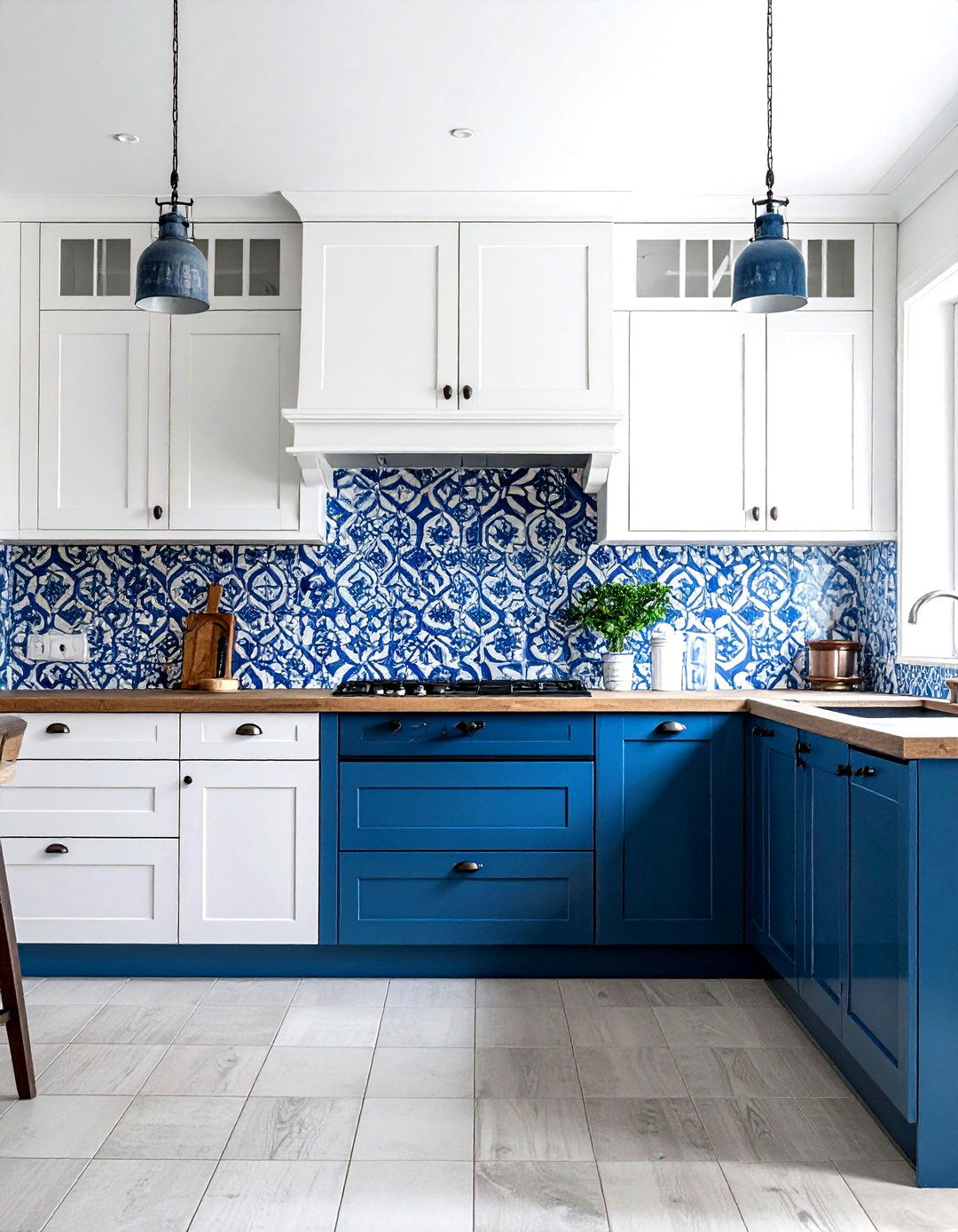 Spanish tile with white cabinets - 30 Spanish tile kitchen backsplash ideas