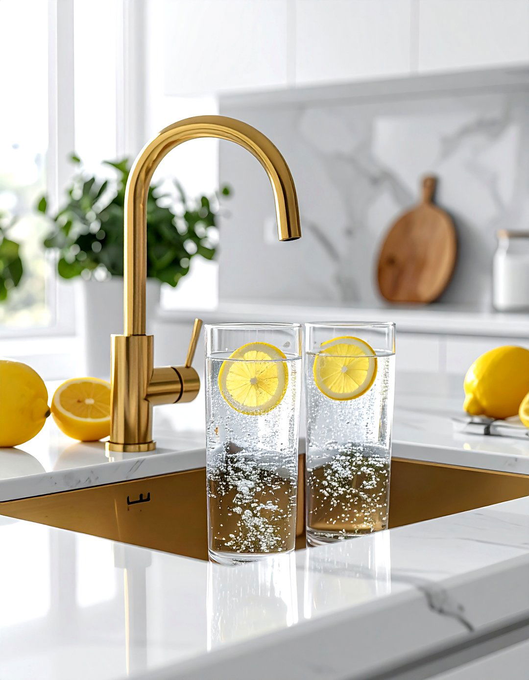 Sparkling water tap kitchen - 30 beverage station kitchen ideas