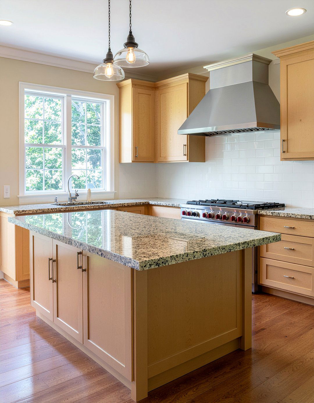 Speckled Granite Kitchen - 30 granite countertop kitchen ideas