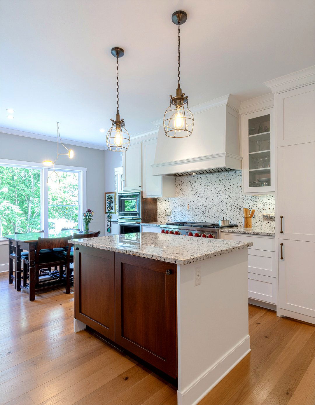 Speckled Quartz Backsplash - 30 quartz backsplash kitchen ideas