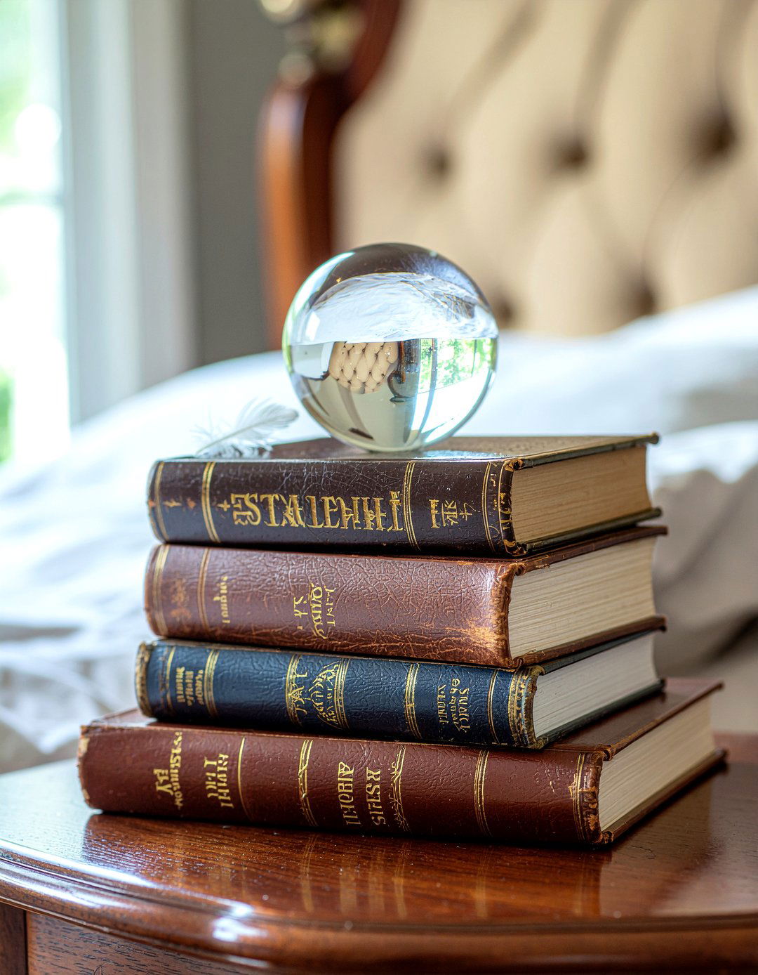 Spell Book Stack - 30 Harry Potter bedroom ideas