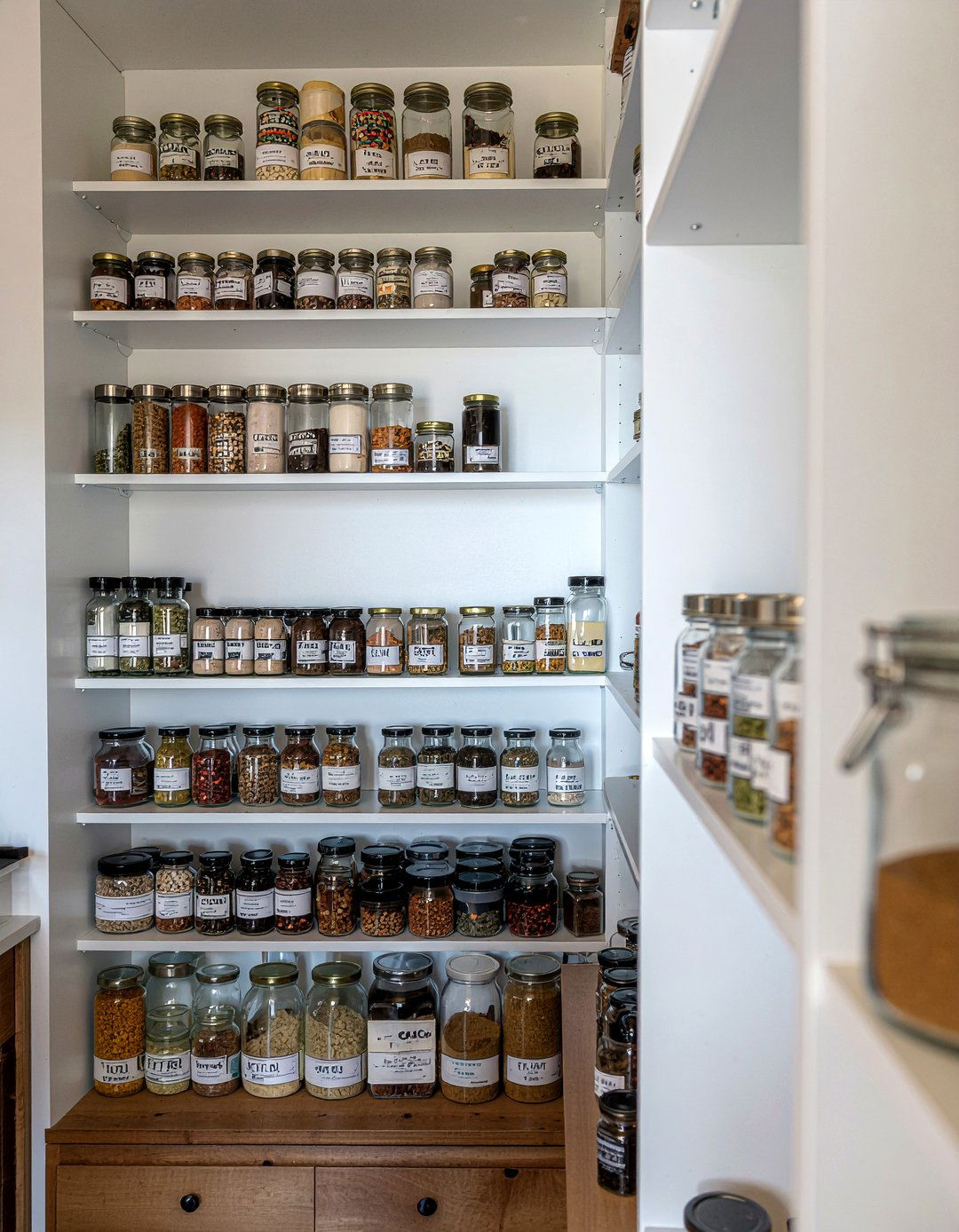 Spice Pantry Shelving - 30 pantry shelving kitchen ideas