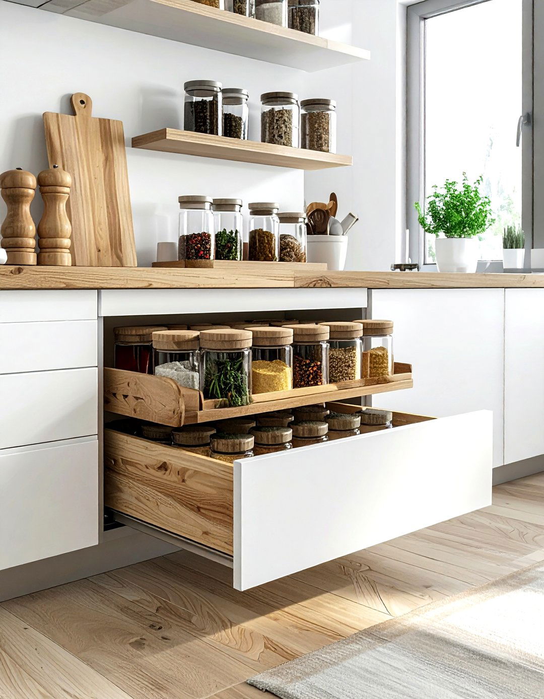 Spice Storage - 30 kitchen design rules