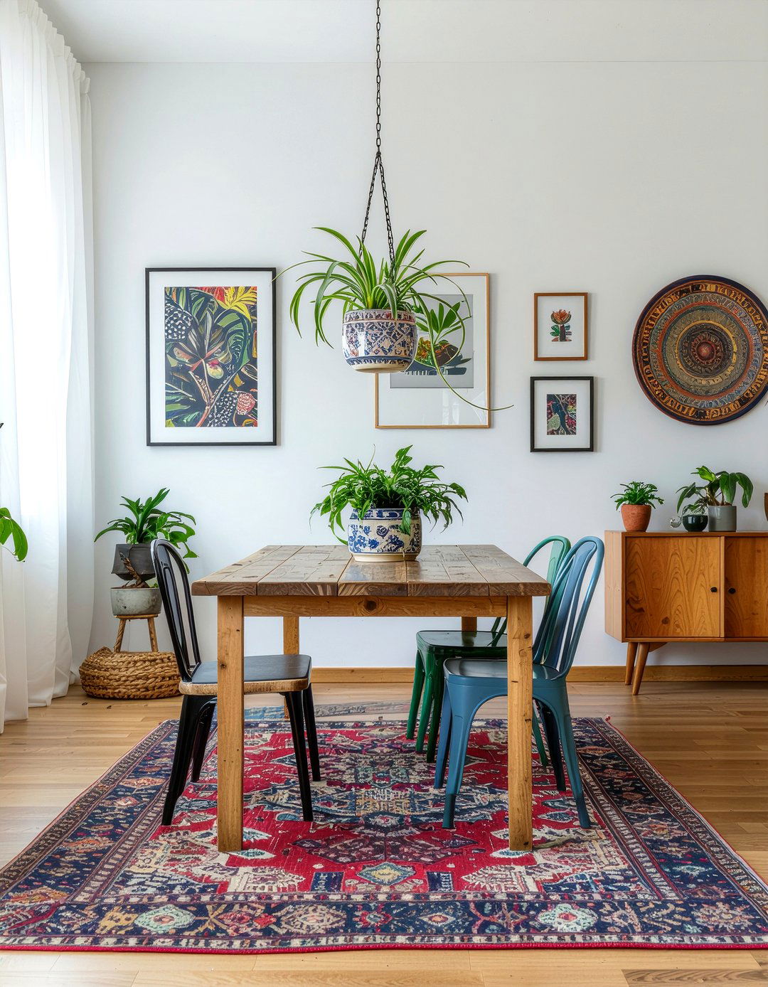 Spider Plant - 30 dining room plant ideas